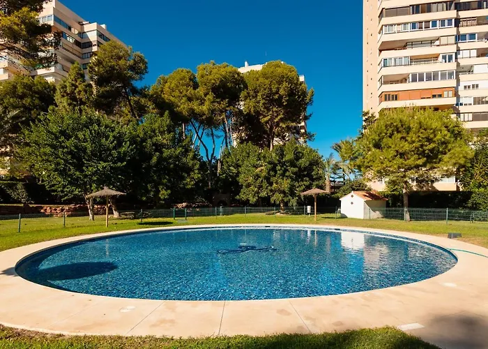 Apartmán Beachfront With Panoramic Sea Views, Private Parking, Swimming Pools And Mini Golf *